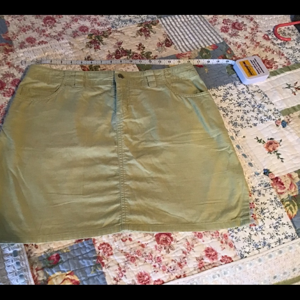 Horny Toad corduroy mini skirt, 8